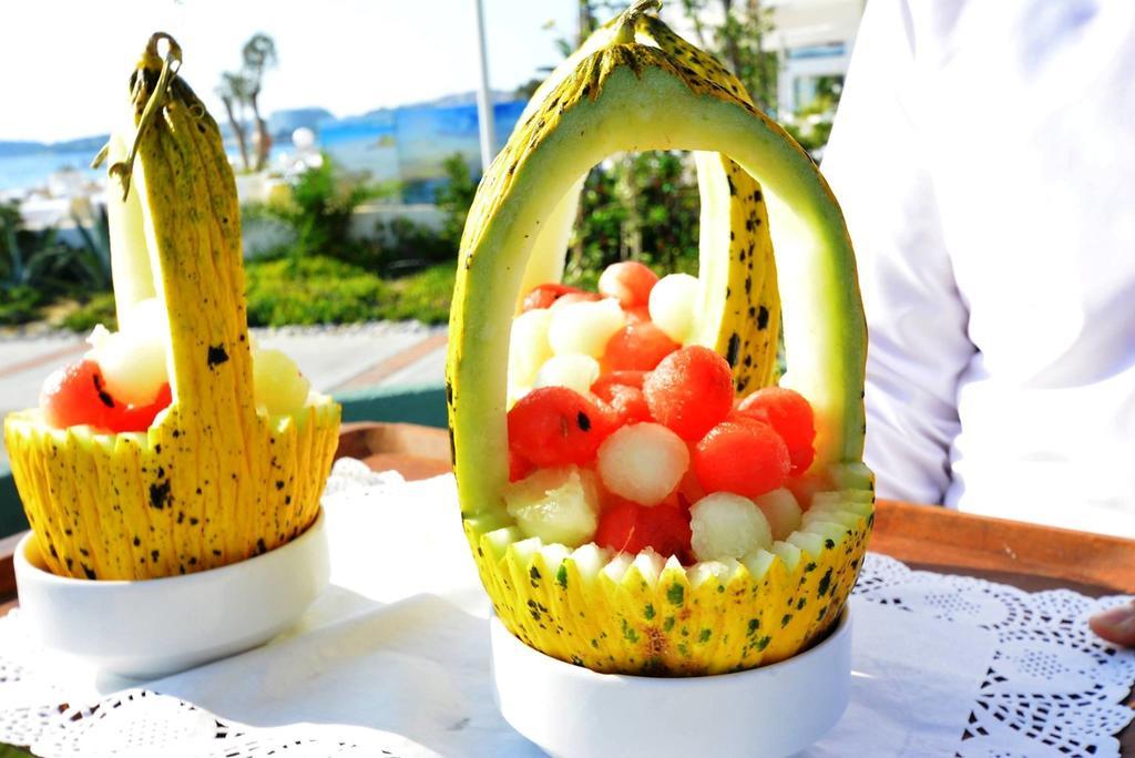 Ephesia Holiday Beach Club คูซาดาซี ภายนอก รูปภาพ