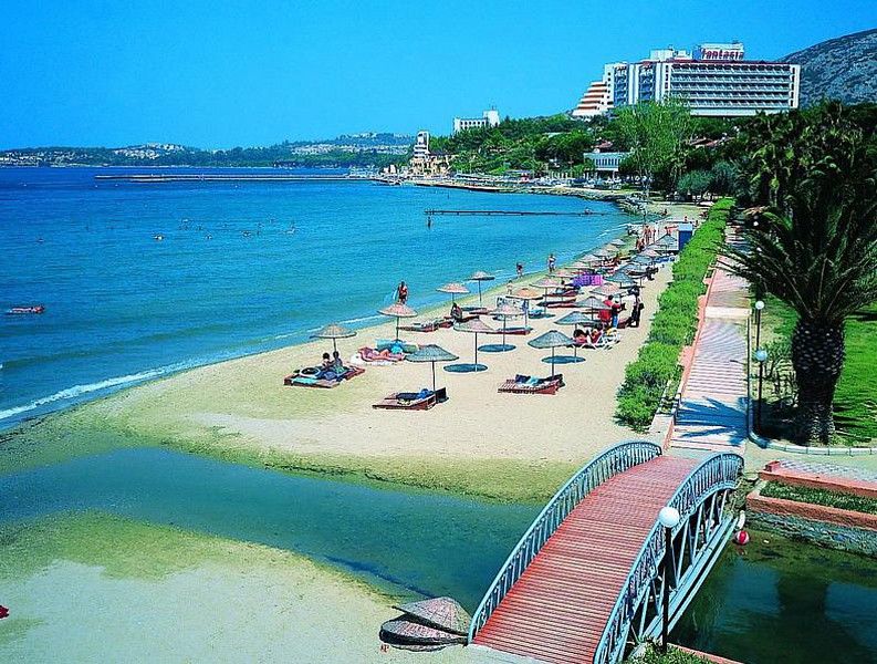 Ephesia Holiday Beach Club คูซาดาซี ภายนอก รูปภาพ